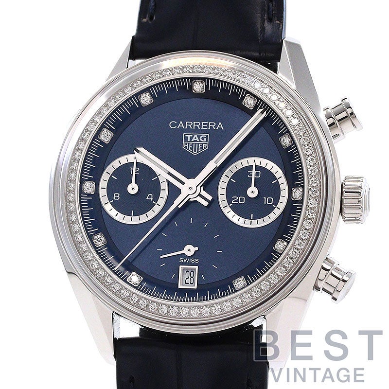 【中古】TAG HEUER CARRERA CHRONOGRAPH 39MM タグホイヤー カレラ クロノグラフ 39MM CBS2214.FC6567