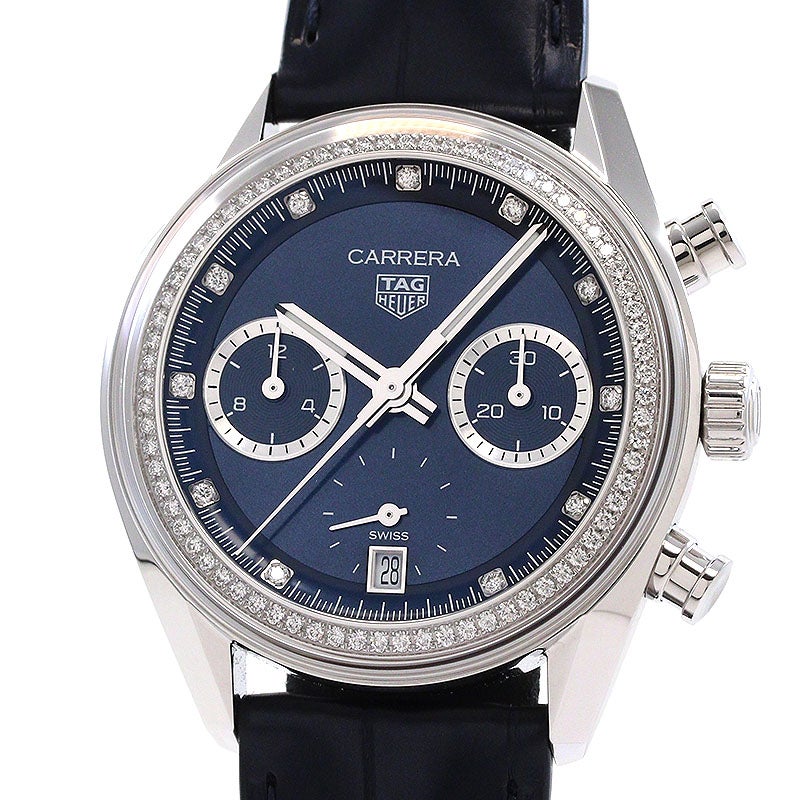 【中古】TAG HEUER CARRERA CHRONOGRAPH 39MM タグホイヤー カレラ クロノグラフ 39MM CBS2214.FC6567