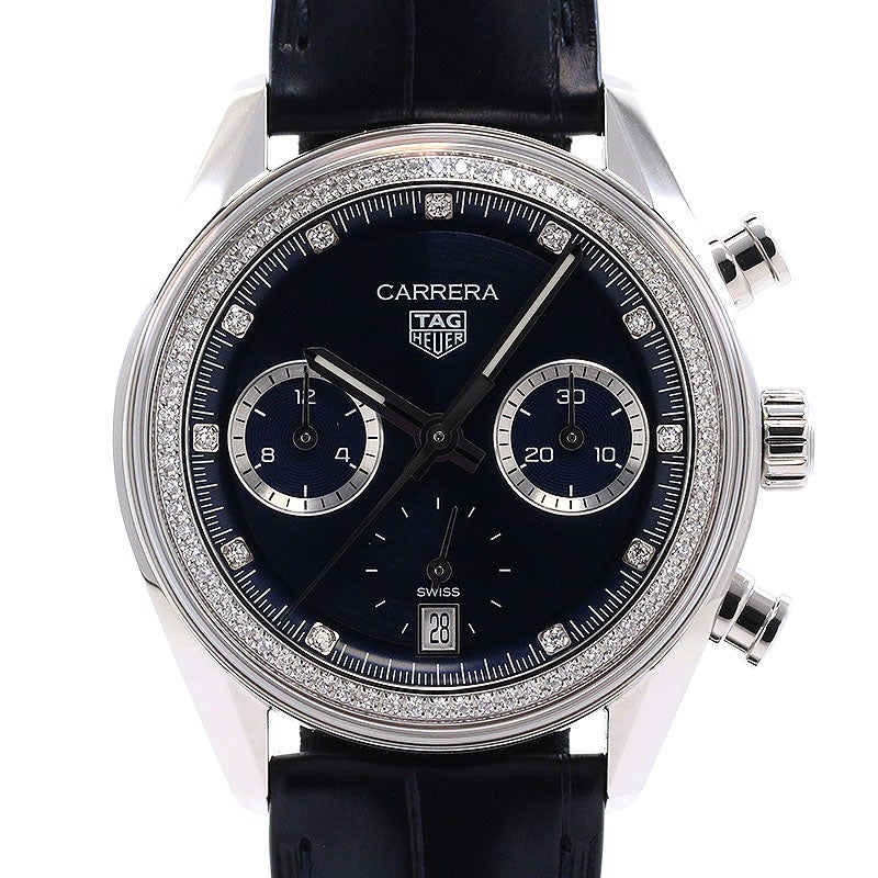 【中古】TAG HEUER CARRERA CHRONOGRAPH 39MM タグホイヤー カレラ クロノグラフ 39MM CBS2214.FC6567
