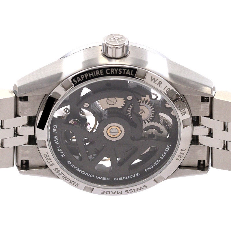 【中古】RAYMOND WEIL FREELANCER 38 SKELETON レイモンド ウェイル フリーランサー 38 スケルトン 2783-ST-50000