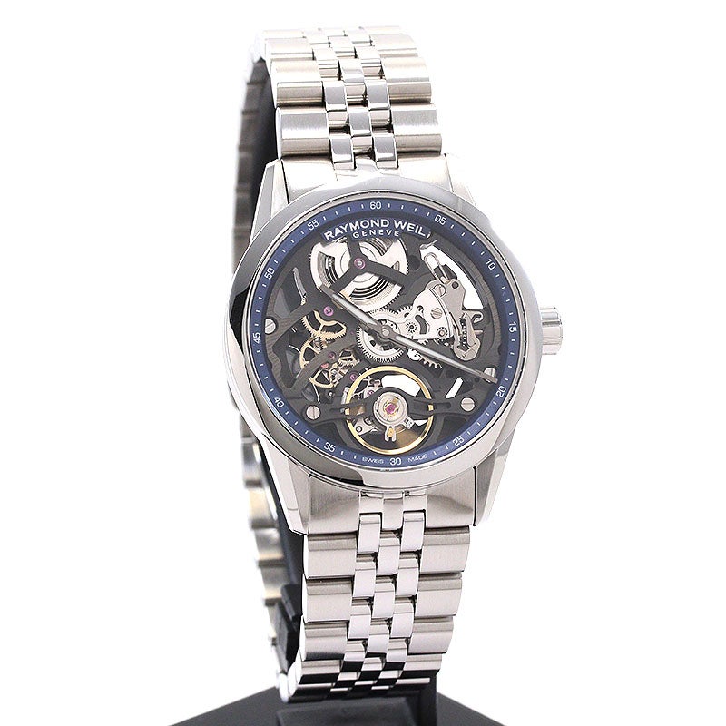 【中古】RAYMOND WEIL FREELANCER 38 SKELETON レイモンド ウェイル フリーランサー 38 スケルトン 2783-ST-50000