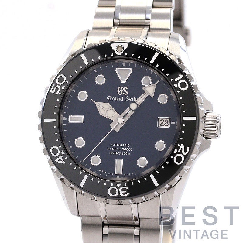 【中古】GRAND SEIKO SPORT COLLECTION MECHANICAL HI-BEAT 36000 200M DIVER WATCH グランドセイコー スポーツコレクション 200Mダイバーズ 9Sメカニカルハイビート 36000 SBGH289 (9S85-01P0)