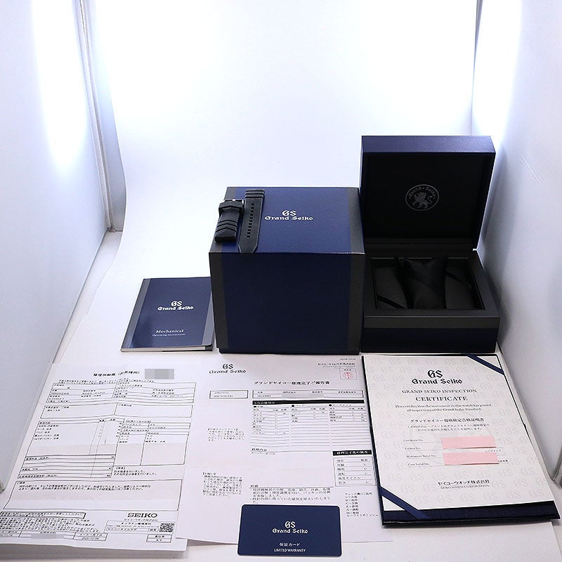 【中古】GRAND SEIKO SPORT COLLECTION MECHANICAL HI-BEAT 36000 200M DIVER WATCH グランドセイコー スポーツコレクション 200Mダイバーズ 9Sメカニカルハイビート 36000 SBGH289 (9S85-01P0)