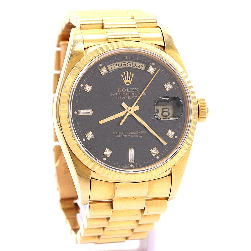 【中古】ROLEX OYSTER PERPETUAL DAY-DATE 36 ロレックス オイスターパーペチュアル デイデイト 36 18038A