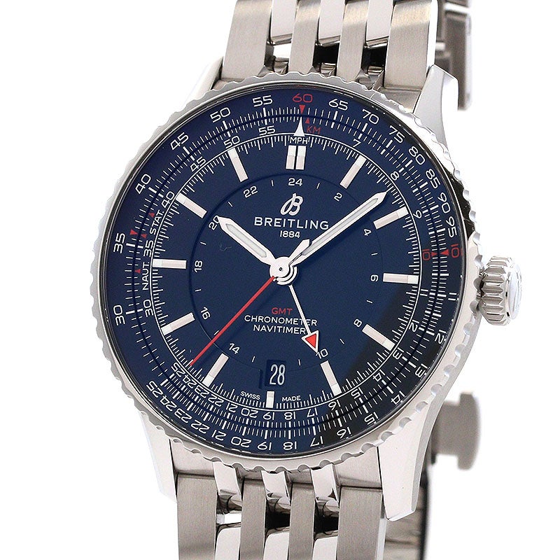中古】BREITLING NAVITIMER AUTOMATIC GMT 41 ブライトリング ナビ