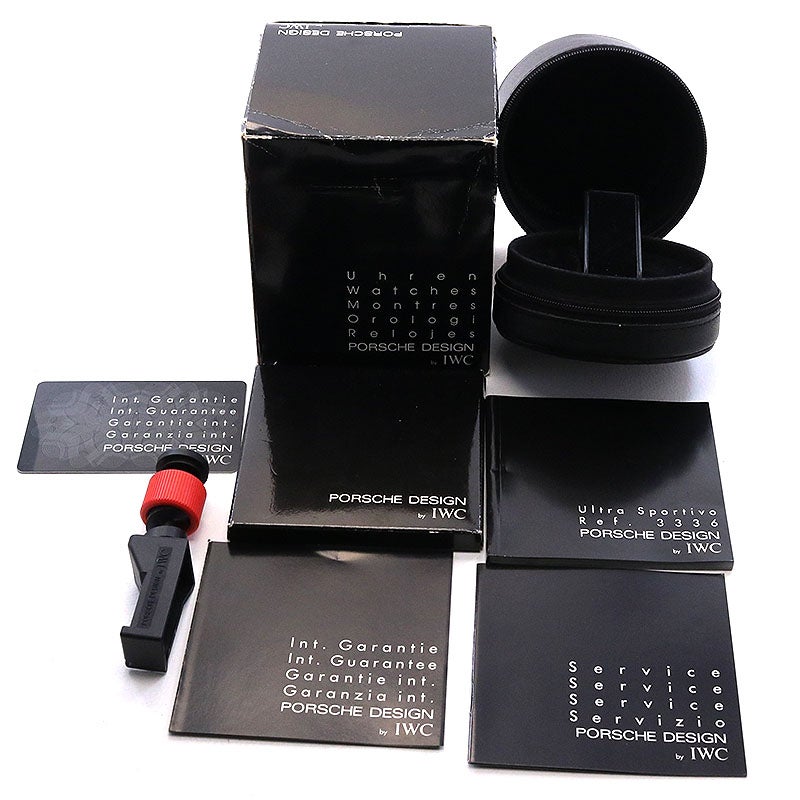 中古】PORSCHE DESIGN BY IWC ULTRA SPORTIVO ポルシェ・デザイン by