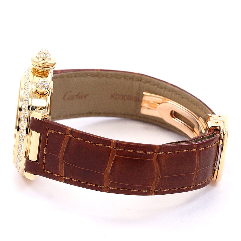 中古】CARTIER PASHA DE CARTIER CHRONO REFLEX 35MM カルティエ