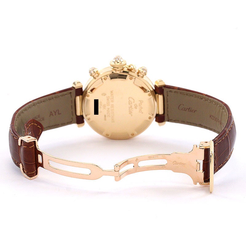 中古】CARTIER PASHA DE CARTIER CHRONO REFLEX 35MM カルティエ