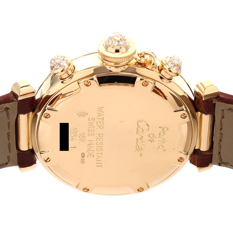 中古】CARTIER PASHA DE CARTIER CHRONO REFLEX 35MM カルティエ