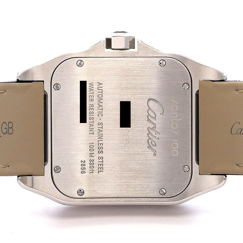 中古】CARTIER SANTOS 100 LARGE MODEL カルティエ サントス100 LM