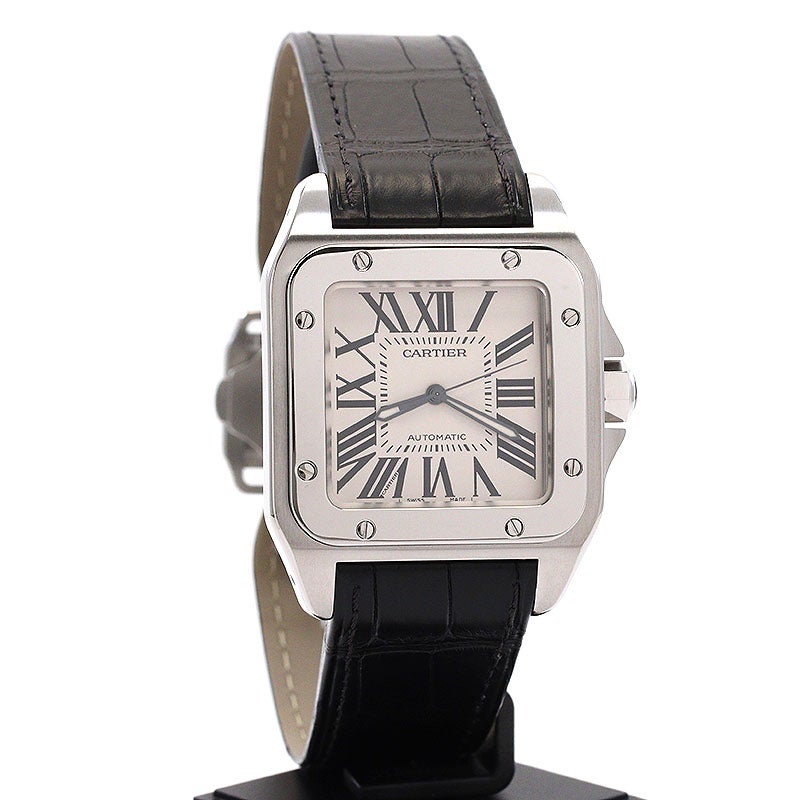 中古】CARTIER SANTOS 100 LARGE MODEL カルティエ サントス100 LM