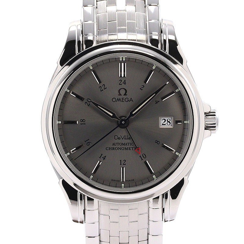 中古】OMEGA DE VILLE CO-AXIAL GMT 38.7MM オメガ デ・ヴィル