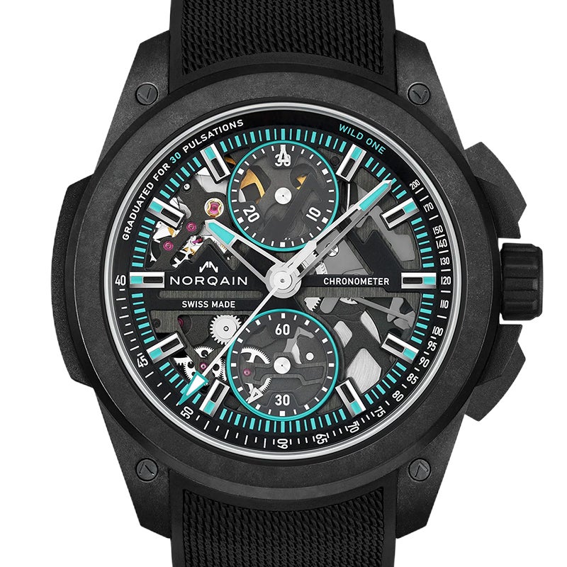 NORQAIN WILD ONE SKELETON CHRONO ノルケイン ワイルドワン スケルトン クロノ N3002.40Q01.B07