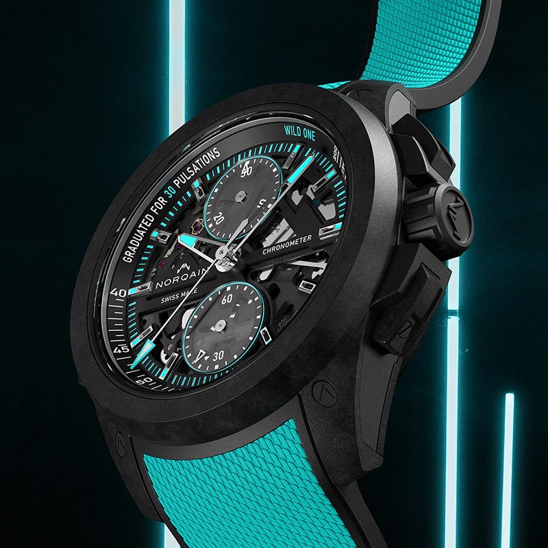 NORQAIN WILD ONE SKELETON CHRONO ノルケイン ワイルドワン スケルトン クロノ N3002.40Q01.B07