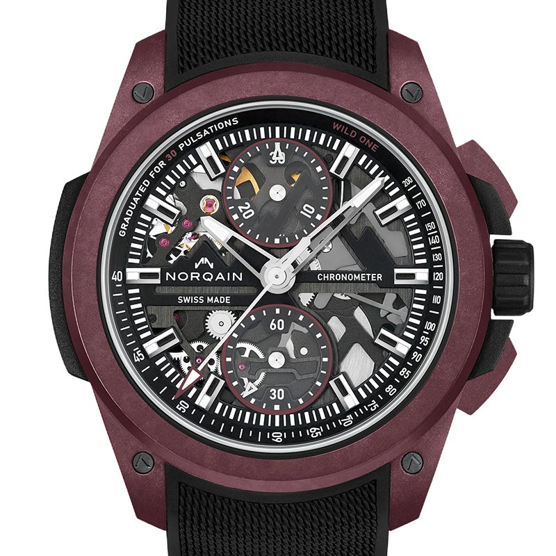 NORQAIN WILD ONE SKELETON CHRONO LIMITED EDITION ノルケイン ワイルドワン スケルトン クロノ リミテッドエディション N3002.40Q02.B01