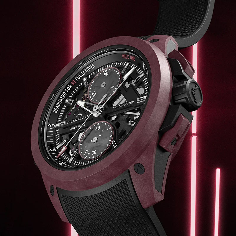 NORQAIN WILD ONE SKELETON CHRONO LIMITED EDITION ノルケイン ワイルドワン スケルトン クロノ リミテッドエディション N3002.40Q02.B01