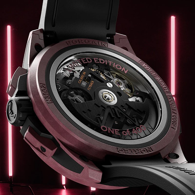 NORQAIN WILD ONE SKELETON CHRONO LIMITED EDITION ノルケイン ワイルドワン スケルトン クロノ リミテッドエディション N3002.40Q02.B01