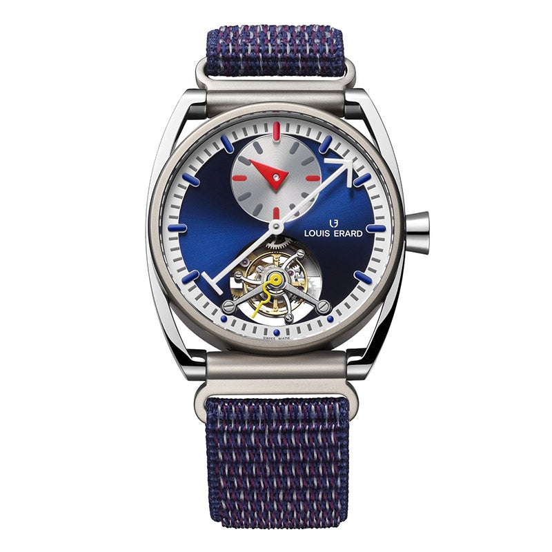 LOUIS ERARD Hall of Fame Collection Louis Erard×Alain Silberstein Regulator Tourbillon Blue ルイ・エラール ホール・オブ・フェイム コレクション ルイ・エラール×アラン・シルベスタイン レギュレーター トゥールビヨン ブルー LE89356TT05BTT90