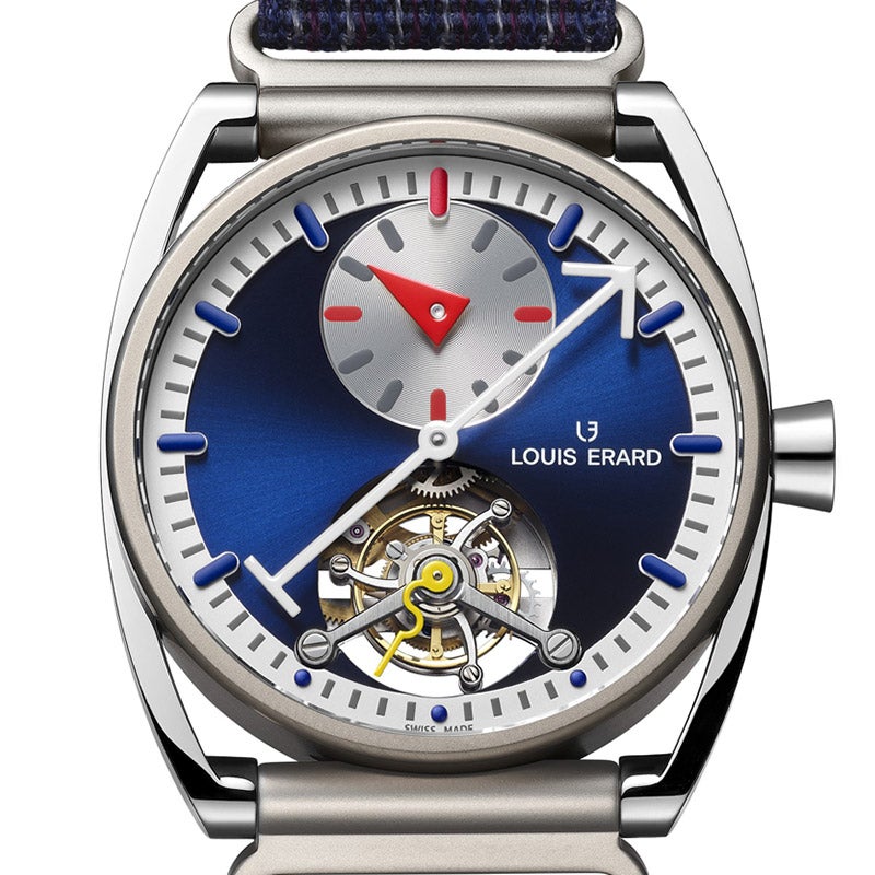 LOUIS ERARD Hall of Fame Collection Louis Erard×Alain Silberstein Regulator Tourbillon Blue ルイ・エラール ホール・オブ・フェイム コレクション ルイ・エラール×アラン・シルベスタイン レギュレーター トゥールビヨン ブルー LE89356TT05BTT90