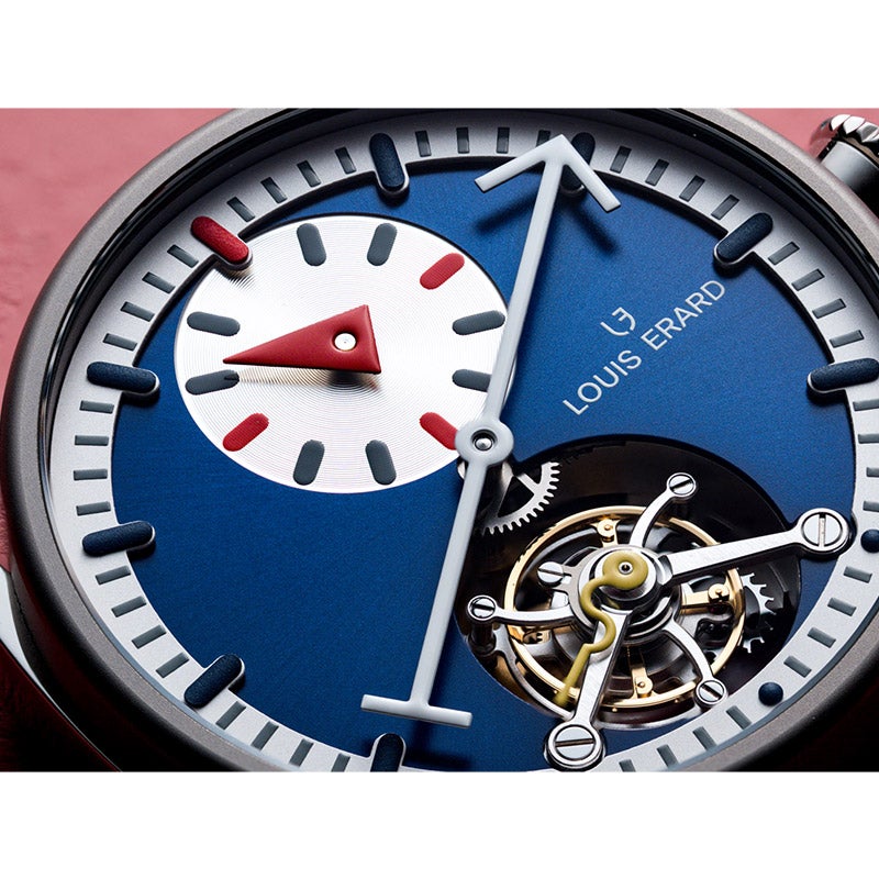 LOUIS ERARD Hall of Fame Collection Louis Erard×Alain Silberstein Regulator Tourbillon Blue ルイ・エラール ホール・オブ・フェイム コレクション ルイ・エラール×アラン・シルベスタイン レギュレーター トゥールビヨン ブルー LE89356TT05BTT90