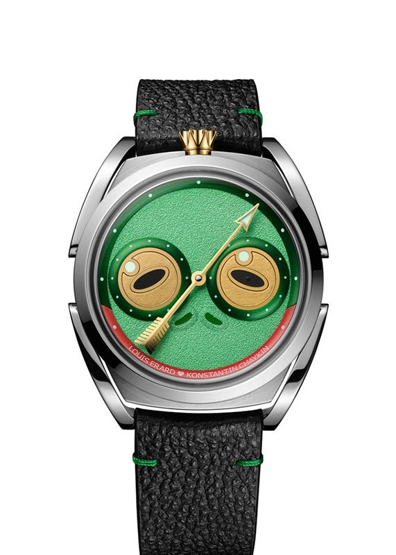 LOUIS ERARD Noirmont X Regulator Louis Erard×Konstantin Chaykin Unfrogettable Green ルイ・エラール ノワールモン X レギュレーター ルイ・エラール×コンスタンティン・チャイキン アンフロゲッタブル グリーン LE85340AA01BVA191