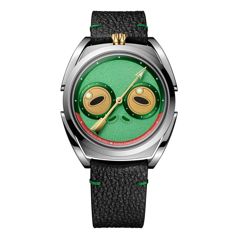 LOUIS ERARD Noirmont X Regulator Louis Erard×Konstantin Chaykin Unfrogettable Green ルイ・エラール ノワールモン X レギュレーター ルイ・エラール×コンスタンティン・チャイキン アンフロゲッタブル グリーン LE85340AA01BVA191