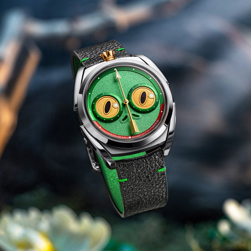 LOUIS ERARD Noirmont X Regulator Louis Erard×Konstantin Chaykin Unfrogettable Green ルイ・エラール ノワールモン X レギュレーター ルイ・エラール×コンスタンティン・チャイキン アンフロゲッタブル グリーン LE85340AA01BVA191