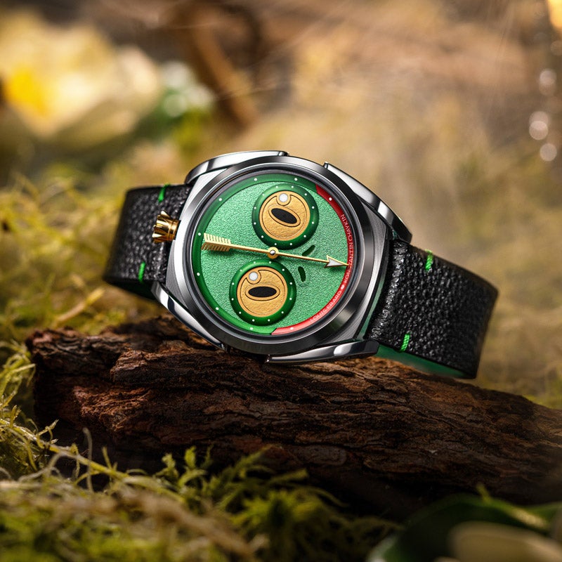 LOUIS ERARD Noirmont X Regulator Louis Erard×Konstantin Chaykin Unfrogettable Green ルイ・エラール ノワールモン X レギュレーター ルイ・エラール×コンスタンティン・チャイキン アンフロゲッタブル グリーン LE85340AA01BVA191