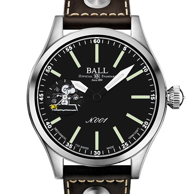 BALL WATCH Engineer Master Snoopy Flying Ace ボール ウォッチ エンジニアマスター スヌーピー フライングエース NM2638C-L2J-BK