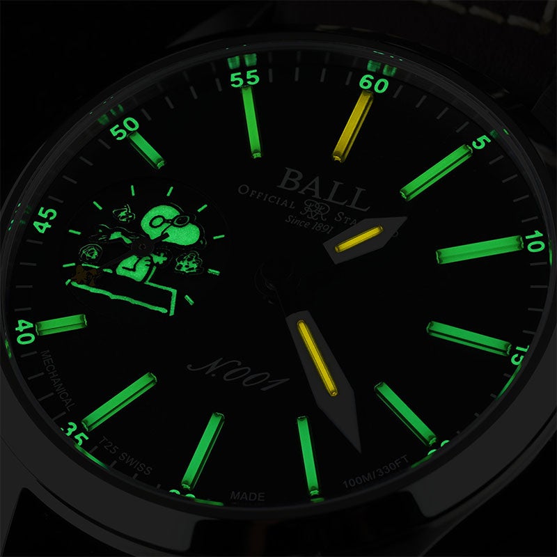 BALL WATCH Engineer Master Snoopy Flying Ace ボール ウォッチ エンジニアマスター スヌーピー フライングエース NM2638C-L2J-BK