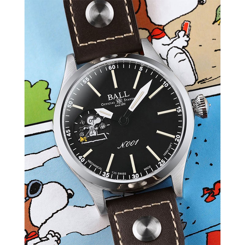 BALL WATCH Engineer Master Snoopy Flying Ace ボール ウォッチ エンジニアマスター スヌーピー フライングエース NM2638C-L2J-BK