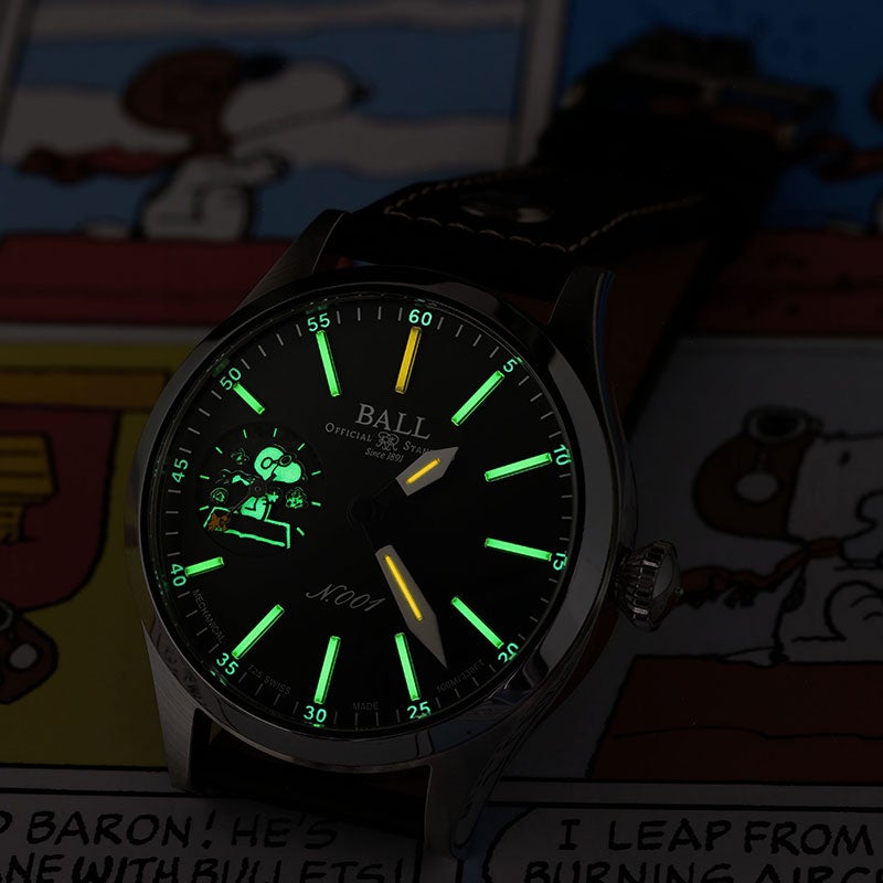 BALL WATCH Engineer Master Snoopy Flying Ace ボール ウォッチ エンジニアマスター スヌーピー フライングエース NM2638C-L2J-BK