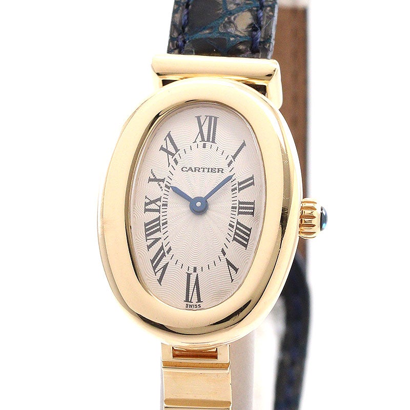 中古】CARTIER BI-PLAN BAIGNOIRE SMALL MODEL カルティエ ビプラン
