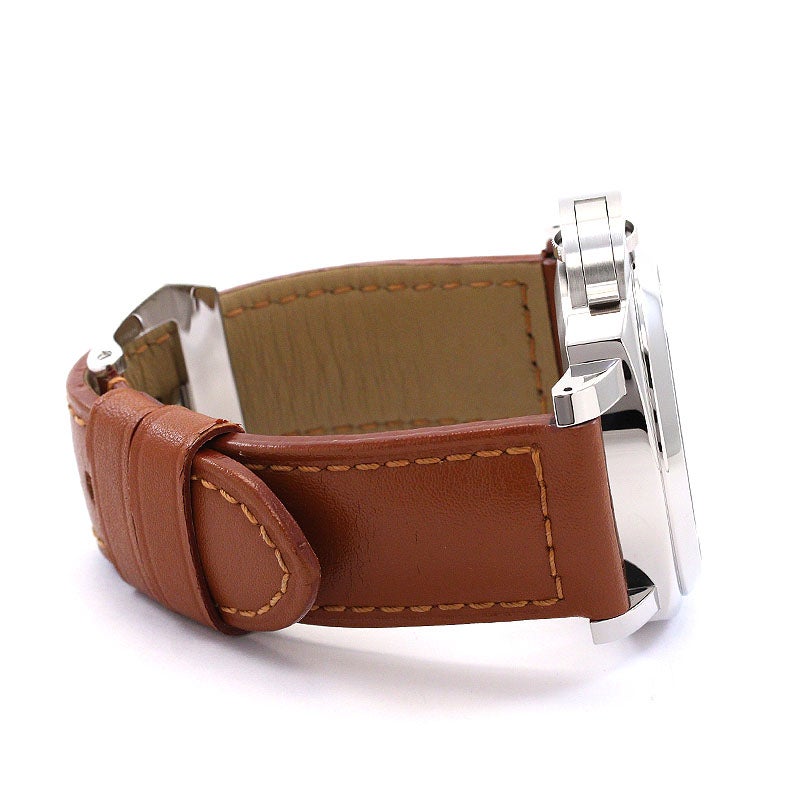 中古】OFFICINE PANERAI LUMINOR BASE LOGO ACCIAIO 44MM オフィチーネ