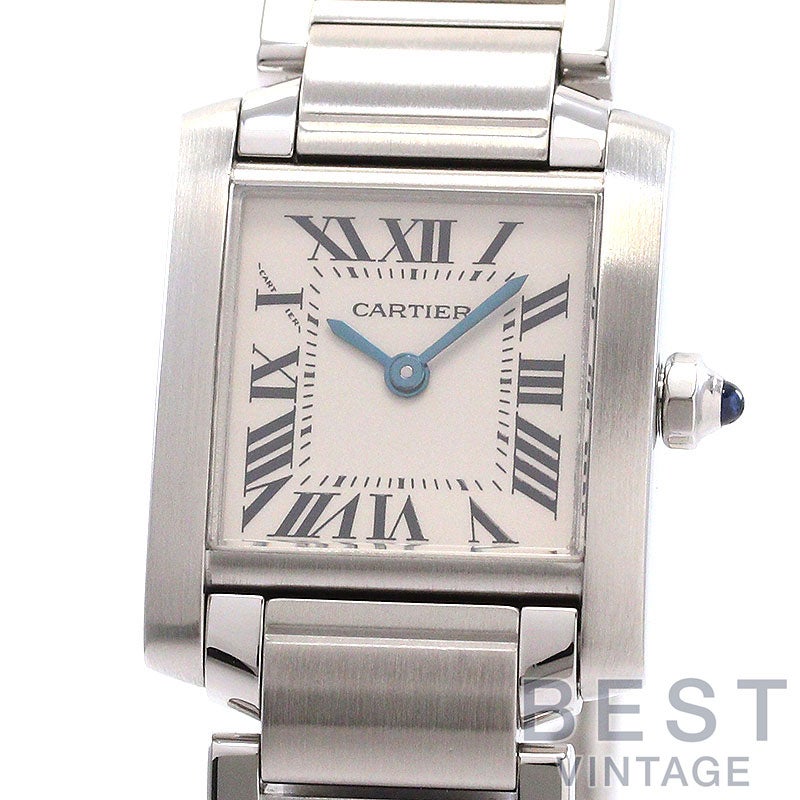 【中古】CARTIER TANK FRANCAISE SMALL MODEL カルティエ タンク フランセーズ SM W51008Q3
