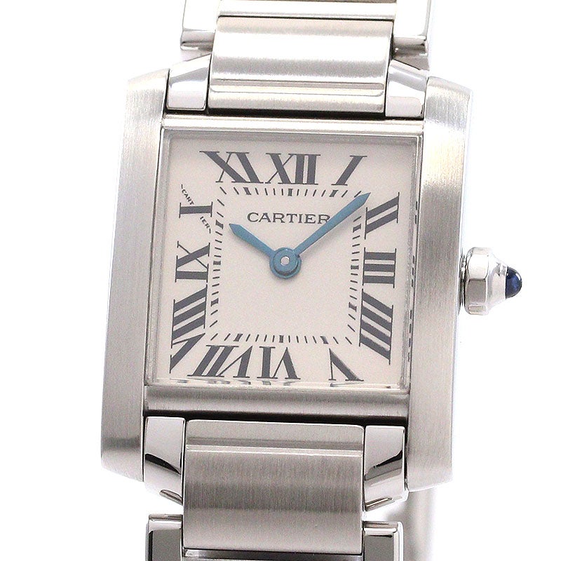 【中古】CARTIER TANK FRANCAISE SMALL MODEL カルティエ タンク フランセーズ SM W51008Q3