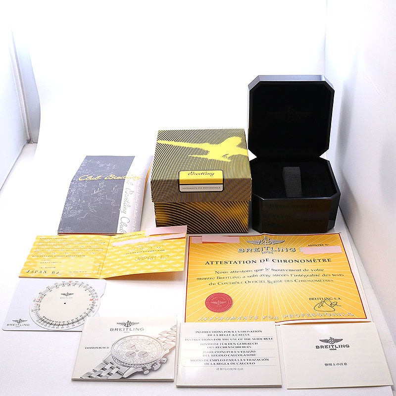 【中古】BREITLING NAVITIMER COSMONAUTE ブライトリング ナビタイマー コスモノート A1232212 (A123C12PA)