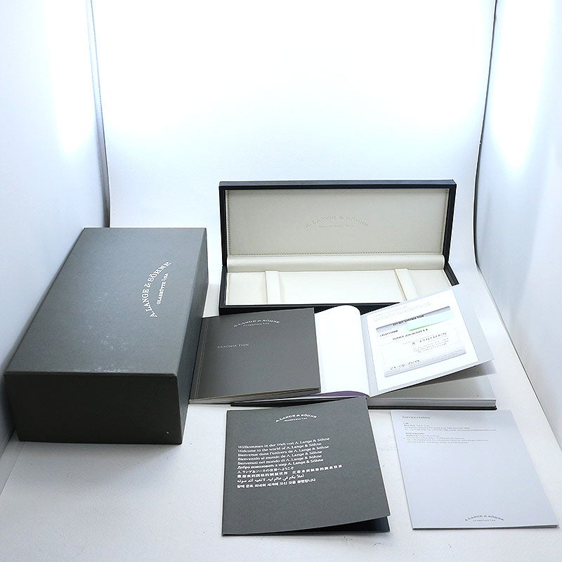 中古】A.LANGE & SOHNE SAXONIA FLACH A.ランゲ&ゾーネ サクソニア