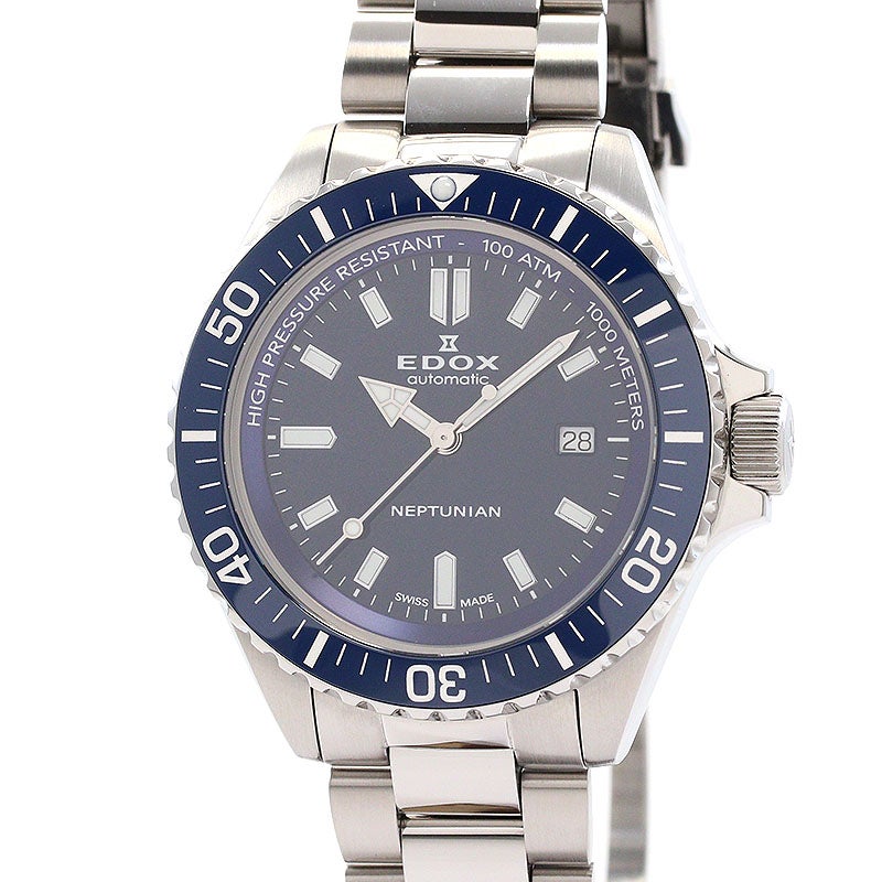 中古】EDOX NEPTUNIAN AUTOMATIC エドックス ネプチュニアン