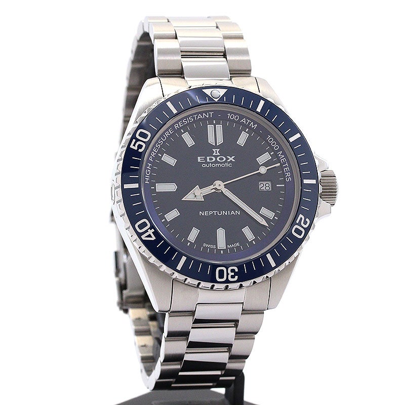 中古】EDOX NEPTUNIAN AUTOMATIC エドックス ネプチュニアン