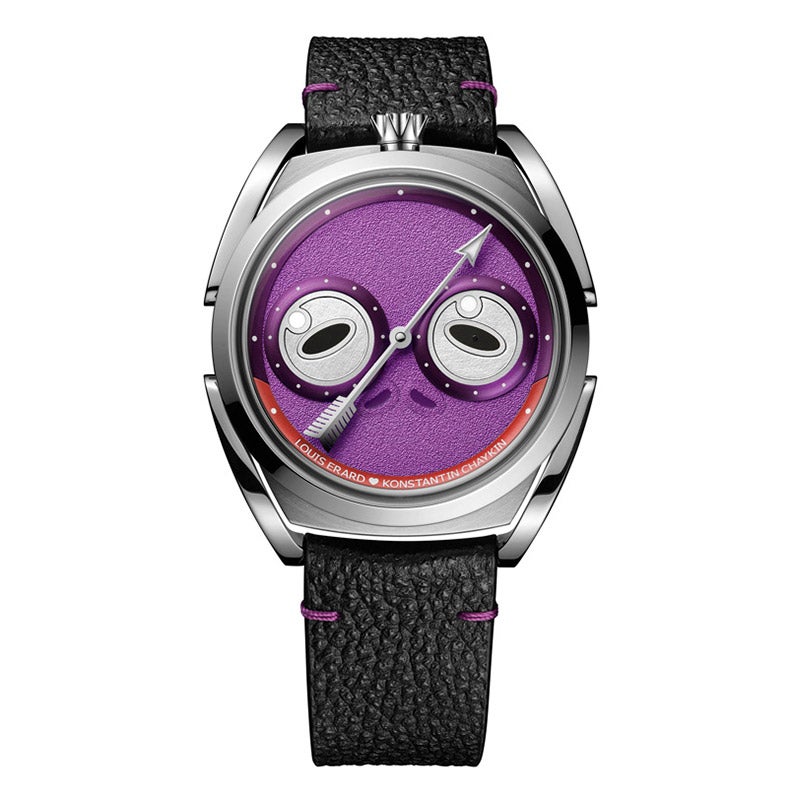 LOUIS ERARD Noirmont X Regulator Louis Erard×Konstantin Chaykin Unfrogettable Purple ルイ・エラール ノワールモン X レギュレーター ルイ・エラール×コンスタンティン・チャイキン アンフロゲッタブル パープル LE85340AA02BVA192
