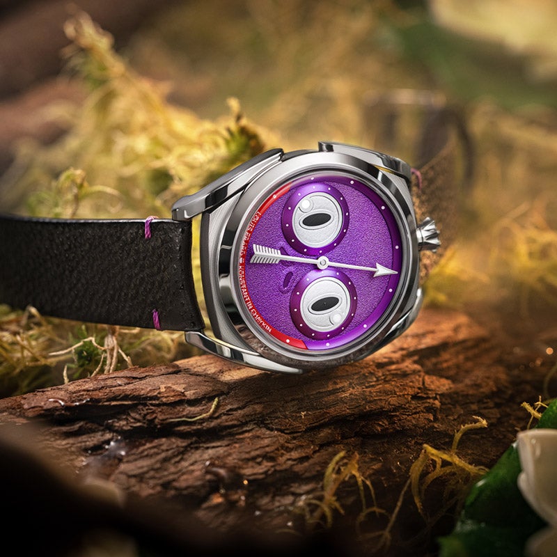 LOUIS ERARD Noirmont X Regulator Louis Erard×Konstantin Chaykin Unfrogettable Purple ルイ・エラール ノワールモン X レギュレーター ルイ・エラール×コンスタンティン・チャイキン アンフロゲッタブル パープル LE85340AA02BVA192