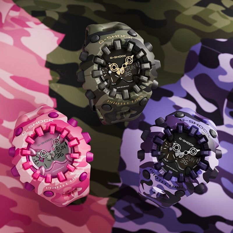 G-SHOCK ANALOG DIGITAL GA-V01 Series ジーショック アナログ デジタル GA-V01CMG-6AJF