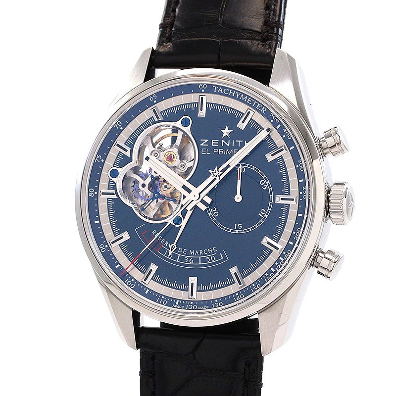 中古】ZENITH CHRONOMASTER OPEN TRIBUTE TO CHARLES VERMOT ゼニス