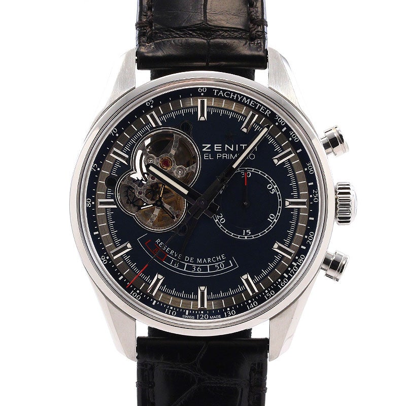 中古】ZENITH CHRONOMASTER OPEN TRIBUTE TO CHARLES VERMOT ゼニス
