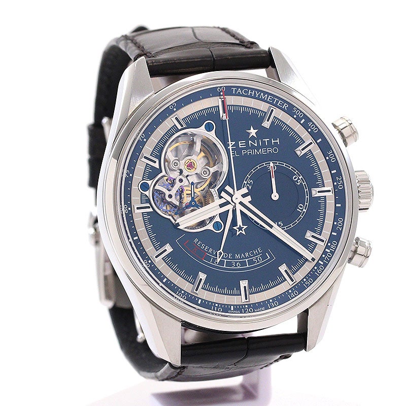 中古】ZENITH CHRONOMASTER OPEN TRIBUTE TO CHARLES VERMOT ゼニス