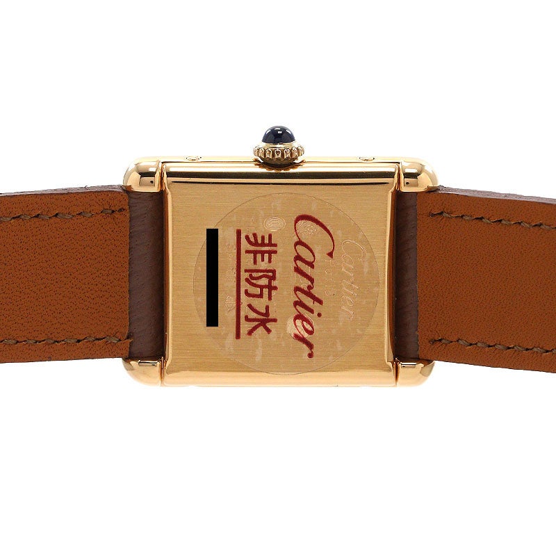 中古】CARTIER MUST TANK SMALL MODEL VERMEIL カルティエ マスト
