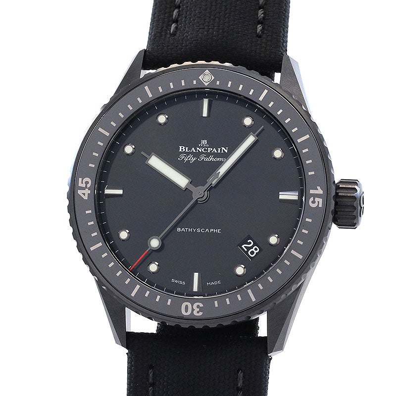 中古】BLANCPAIN FIFTY FATHOMS BATHYSCAPHE ブランパン フィフティ