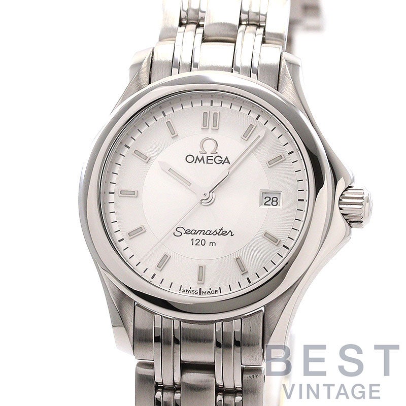 OMEGA Seamaster 120m メンズ 腕時計 ジャンク 中古】OMEGA SEAMASTER 120M QUARTZ 26.8MM オメガ シーマスター 120M