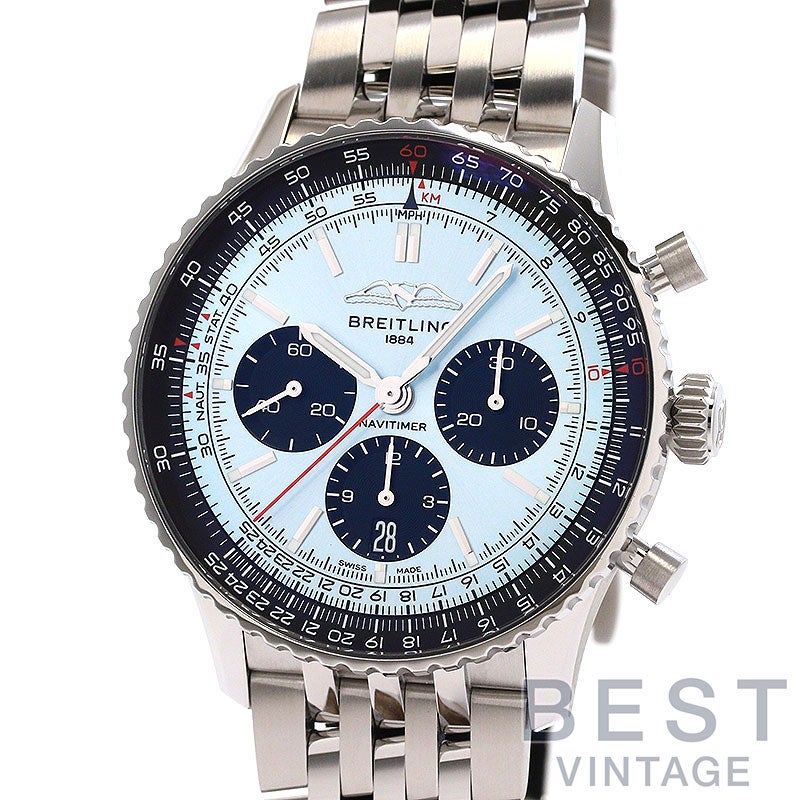 【中古】BREITLING NAVITIMER B01 CHRONOGRAPH 43 ブライトリング ナビタイマー B01 クロノグラフ 43 AB0138241C1A1